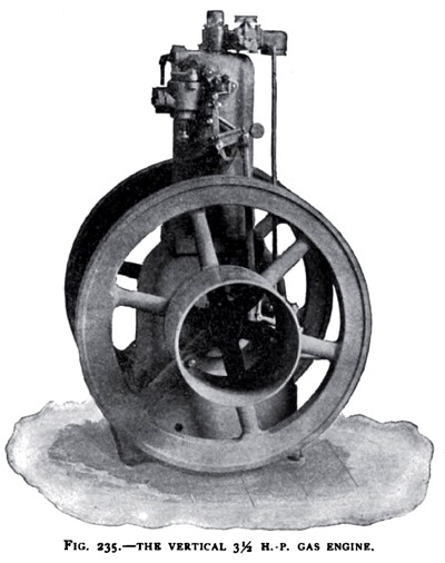 The Otto 3½ H. P. Vertical Gas Engine